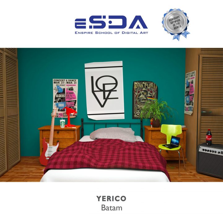 Honorary Artwork of the Month - Yerico (17) - Bedroom